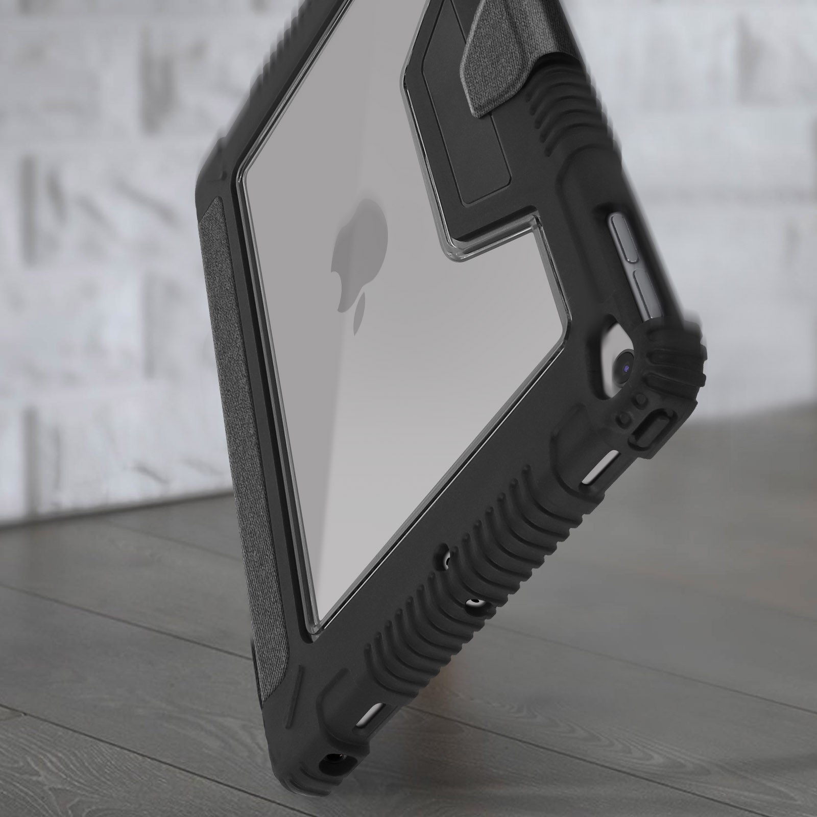 Protection iPad 10.2 clavier support Akashi 2021 2020 2019 noir