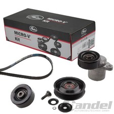 GATES Micro-V Kit KEILRIPPENRIEMEN-SATZ passend für HYUNDAI ELANTRA HIGHWAY