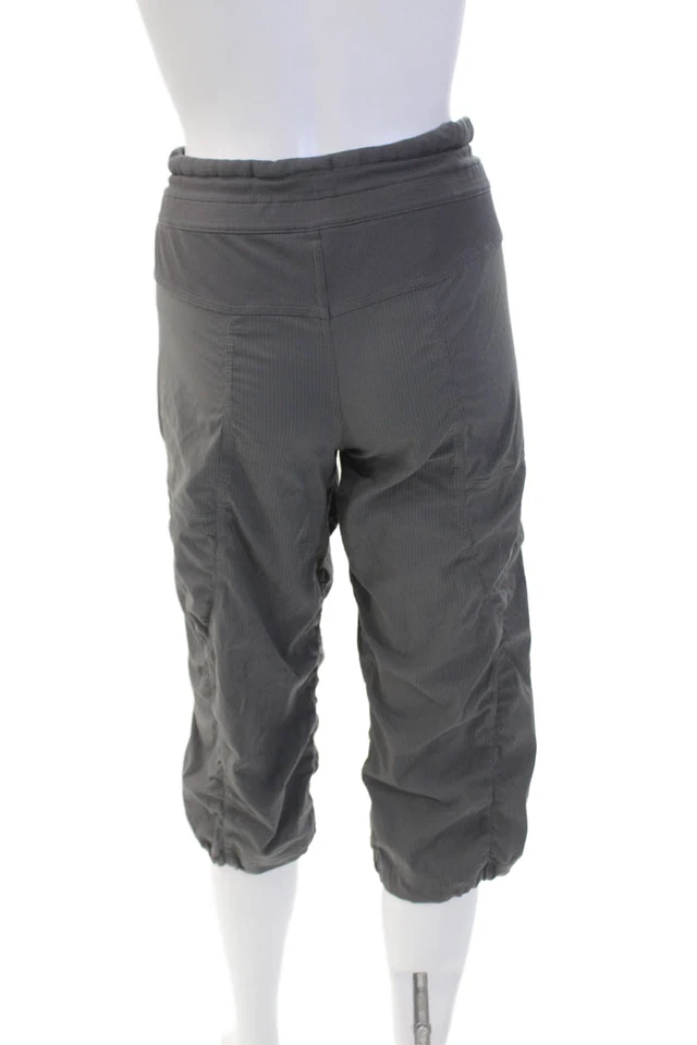 Lululemon Womens Drawstring Waist Pocketed Paneled Athletic Joggers Gray Size M - Image 3 of 4