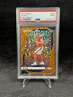 2024 Panini Prizm Orange Disco Bo Nix #309 Rc Psa 9