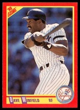 1990 Score Dave Winfield New York Yankees #307