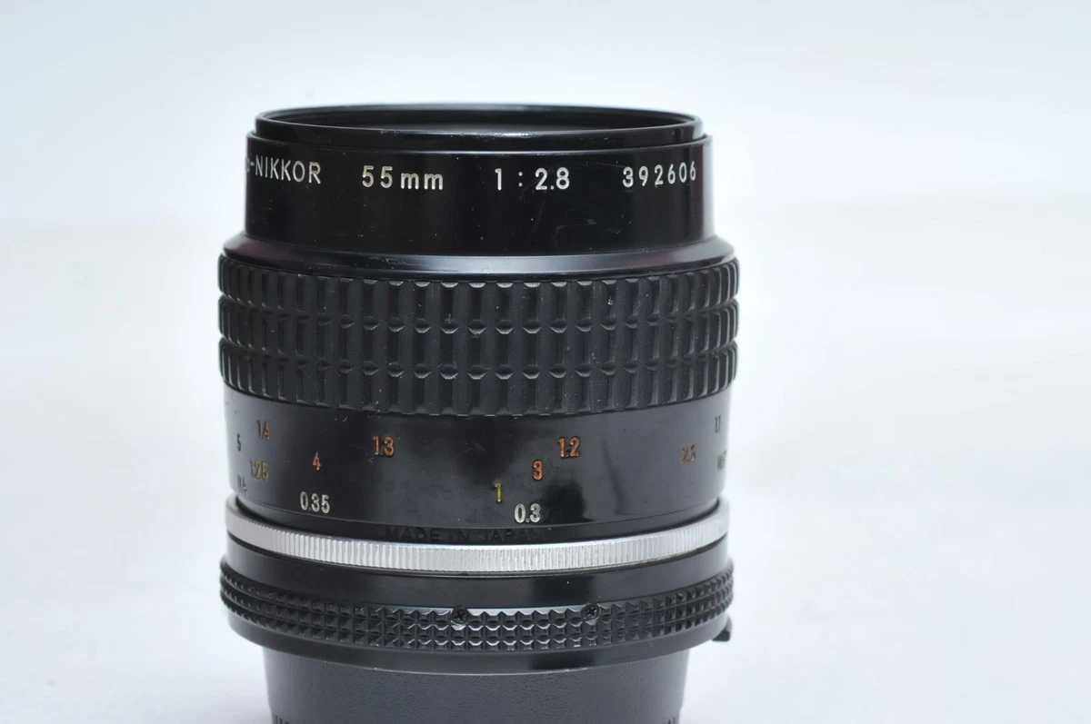 Nikon AI-S f/2.8 Camera Lenses 55mm Focal for sale - eBay
