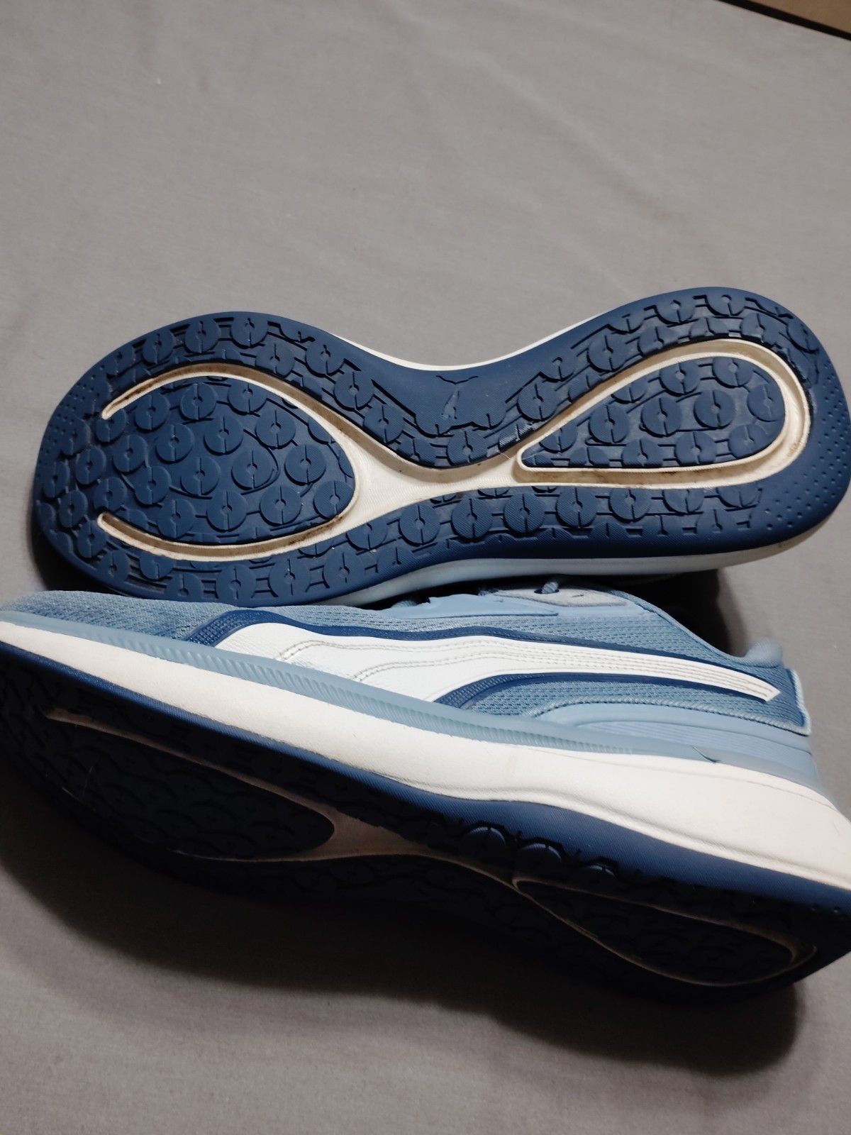 PUMA Softride Exo Lace Up Men 12 Blue Athletic Sneakers Casual Shoes 31172210 image 7