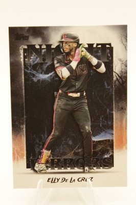Elly De La Cruz 2025 Topps Update #NT-6 Night Terrors Reds