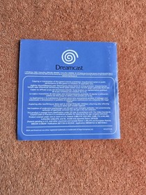 Sword Of The Berserk Guts Rage Sega Dreamcast PAL Complete With Manual