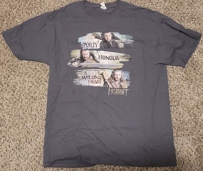 The Hobbit an Unexpected Journey T-shirt Large Lord Of The Rings