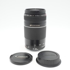 EXC- Canon EF 75-300mm f/4-5.6 III USM Lens 112