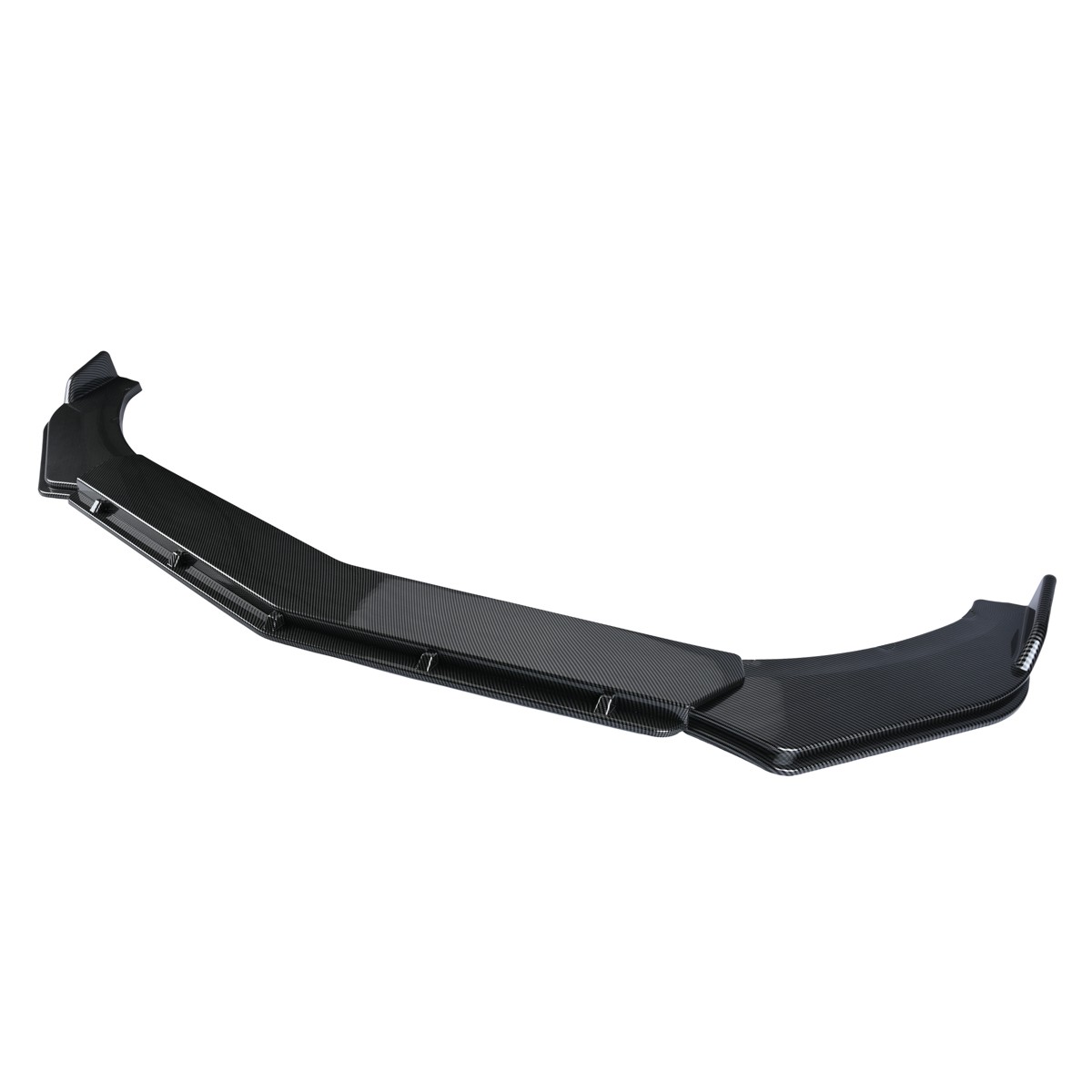 For Nissan Altima Carbon Fiber Front Bumper Lip Splitter Body Kits + Strut Rods