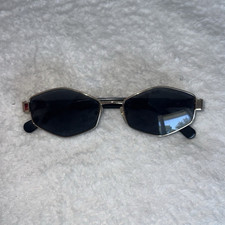 Marc Jacobs black and gold sunglasses with detachable gold chain