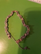 Vintige Silber Armband 800 Art Deco Silberarmband