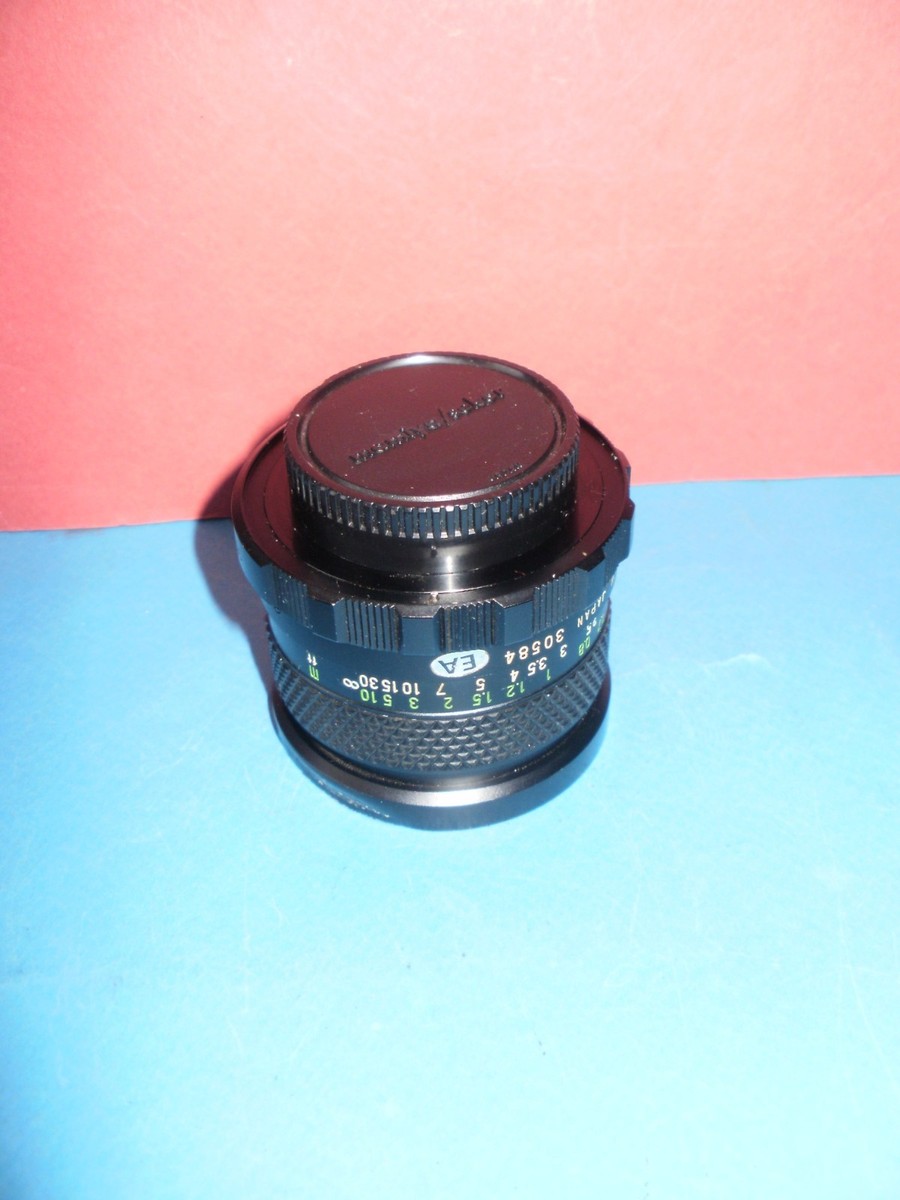 Japanese fast wide-angle lens Mamiya/Sekor Auto 28mm F/2.8 for M42