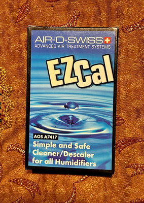 NEW IN BOX! BONECO AIR-O-SWISS EZ CAL HUMIDIFIER CLEANER DESCALER A7417 3PK