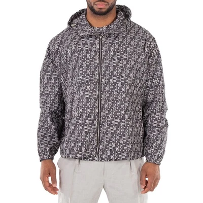 Fendi Monogram Jacquard Hooded Jacket - Image 1 of 4