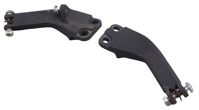 12 Harley Dyna Switchback Rear Back Passenger Foot Peg Mount Bracket Set