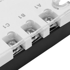 3 Phase Solid State Relay White Noiseless Anti Shock Reliable DC-AC Solid State