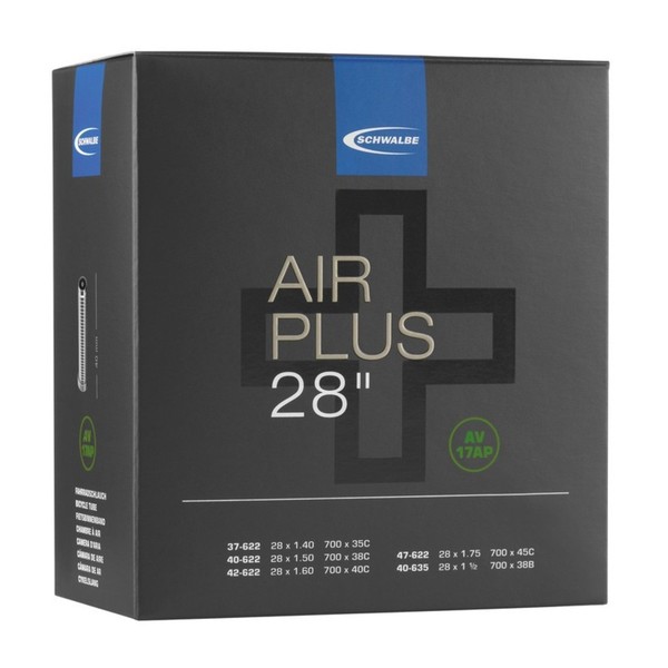 "Schwalbe 28\" Schlauch \"Sv 17AP Air Plus\", 37/47-622/635, Sv 40Mm, Schwarz"-image