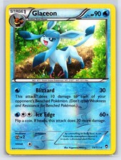 Glaceon Reverse Holo Rare XY - Furious Fists 19/111 NM on eBay