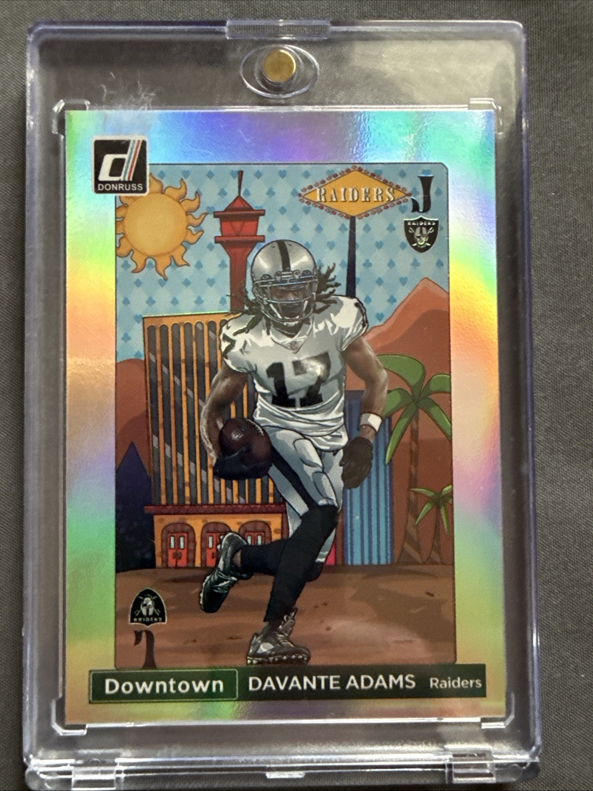 2022 Panini Donruss - Downtown! Davante Adams #DT-4