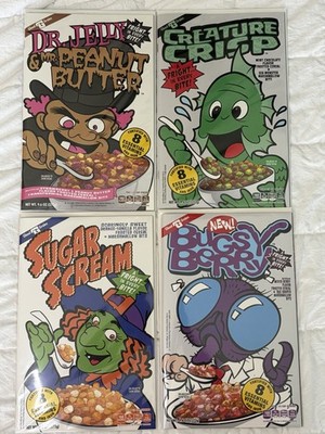 Hyde Street 7-8-9-10 Sean Von Gorman Incentive Variant Cereal Lot 4 NM