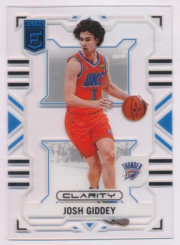 2022 Donruss Elite Josh Giddey #24 card