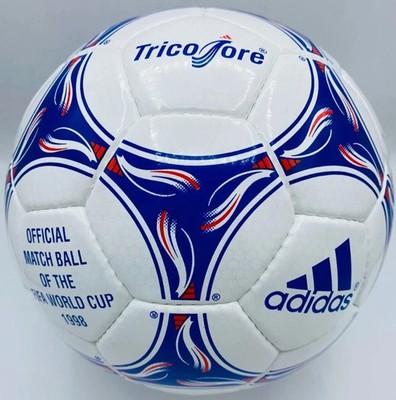 FRANCE 98 FIFA WORLD CUP サッカーボール サイン入り adidas Tricolore France 1998 FIFA World Cup Official Match Soccer