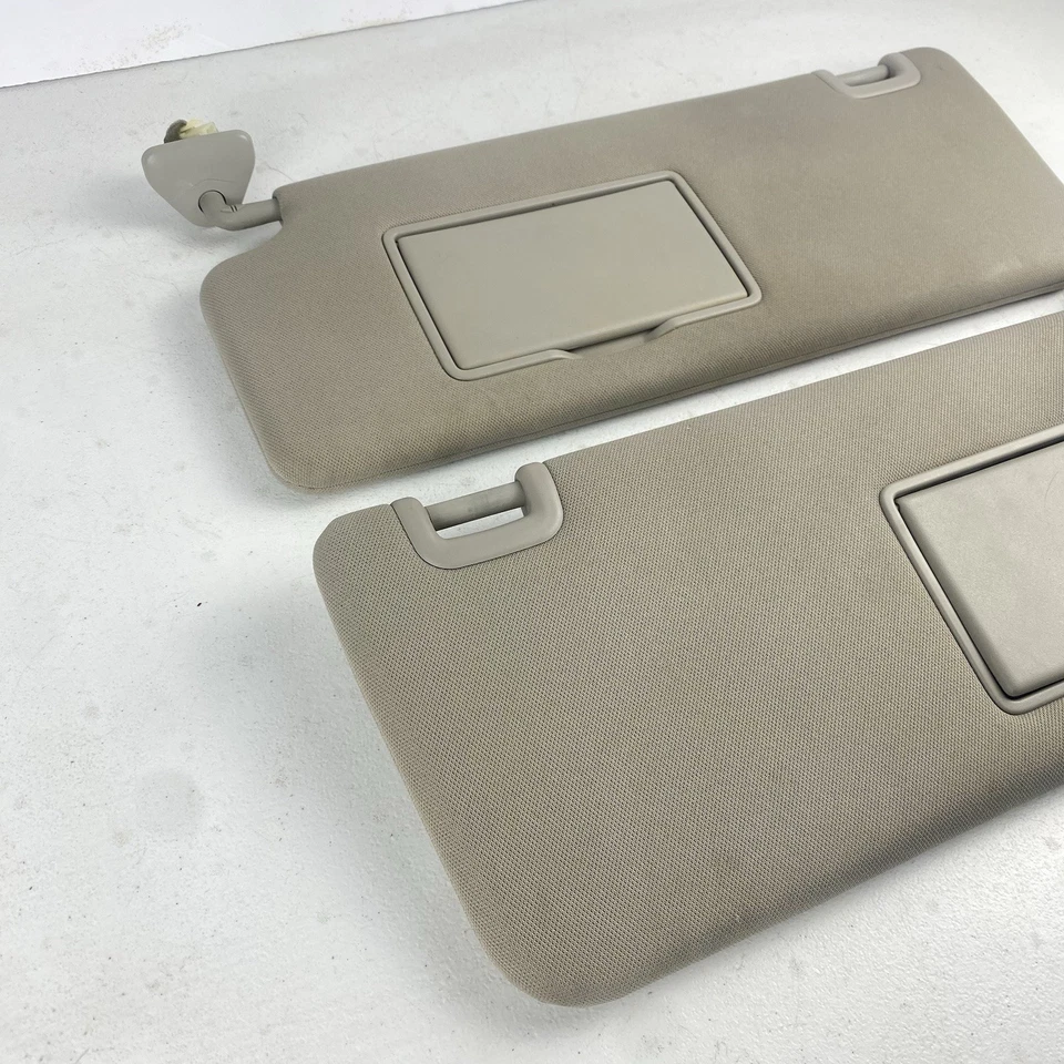 Juego de parasol izquierdo derecho gris Nissan Titan Armada Infiniti QX56 2004-2015 FABRICANTE DE EQUIPOS ORIGINALES Foto 4 de 4