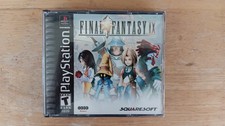 Final Fantasy IX  for Sony PlayStation 1 (PS1, 2000) CIB, Black Label