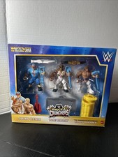 Knuckle Crunchers John Cena, The Rock & Cody Rhodes Action Figure Set New Sealed