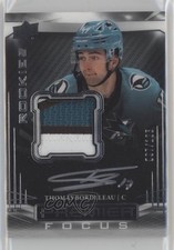 2022-23 Upper Deck Premier Focus Rookies 37/125 Thomas Bordeleau Patch Auto 2d8