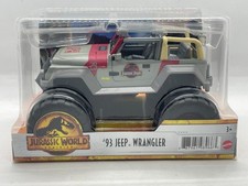2021 Mattel/Matchbox Jurassic World Dominion '93 Jeep Wrangler 7" Long x 4" Tall