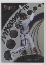 2021 Panini Select Moon Shots Holo Prizm Marcell Ozuna #MS-3 0t2
