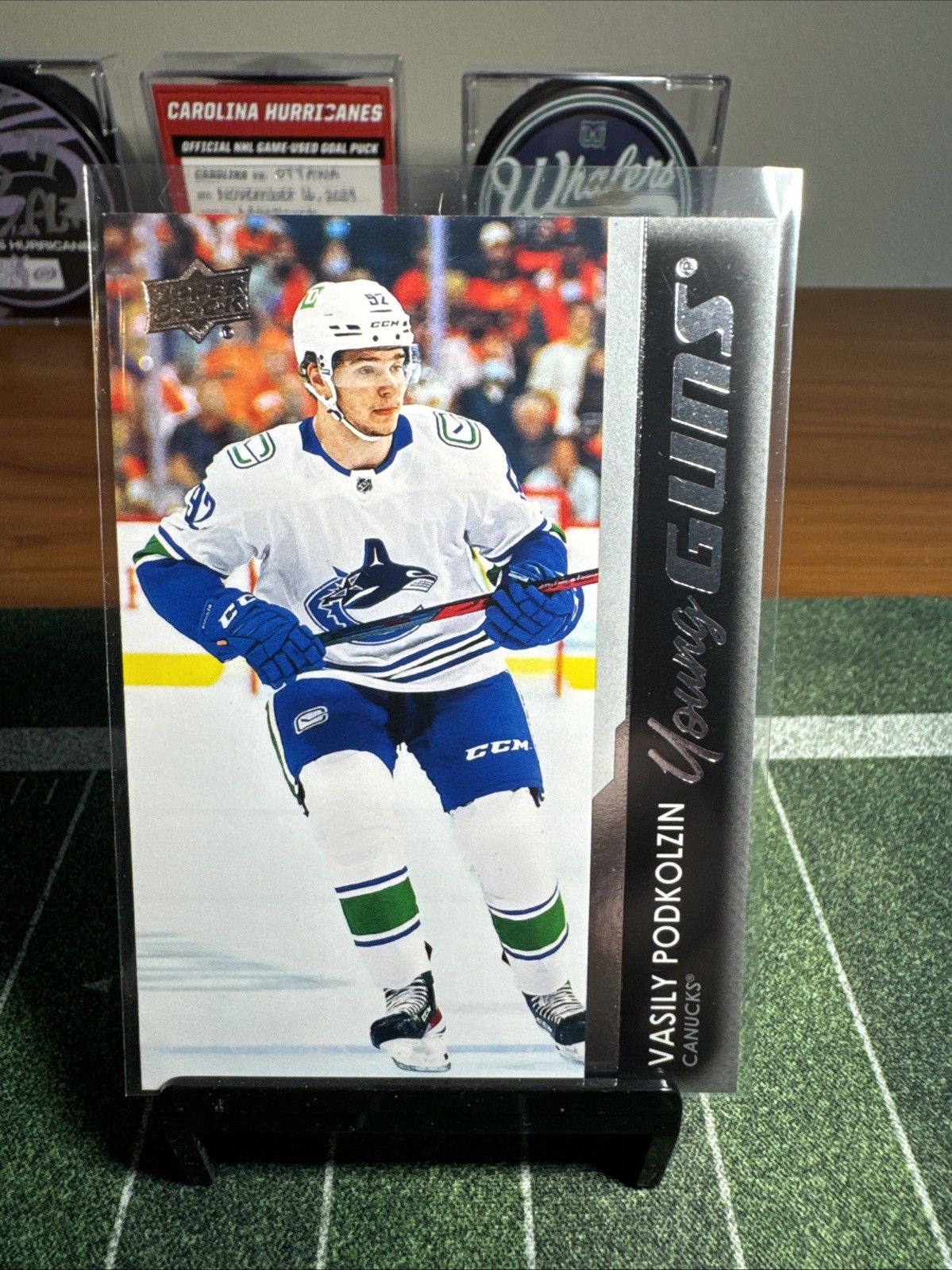 21/22 Upper Deck Young Guns Vasily Podkolzin  YG RC #481