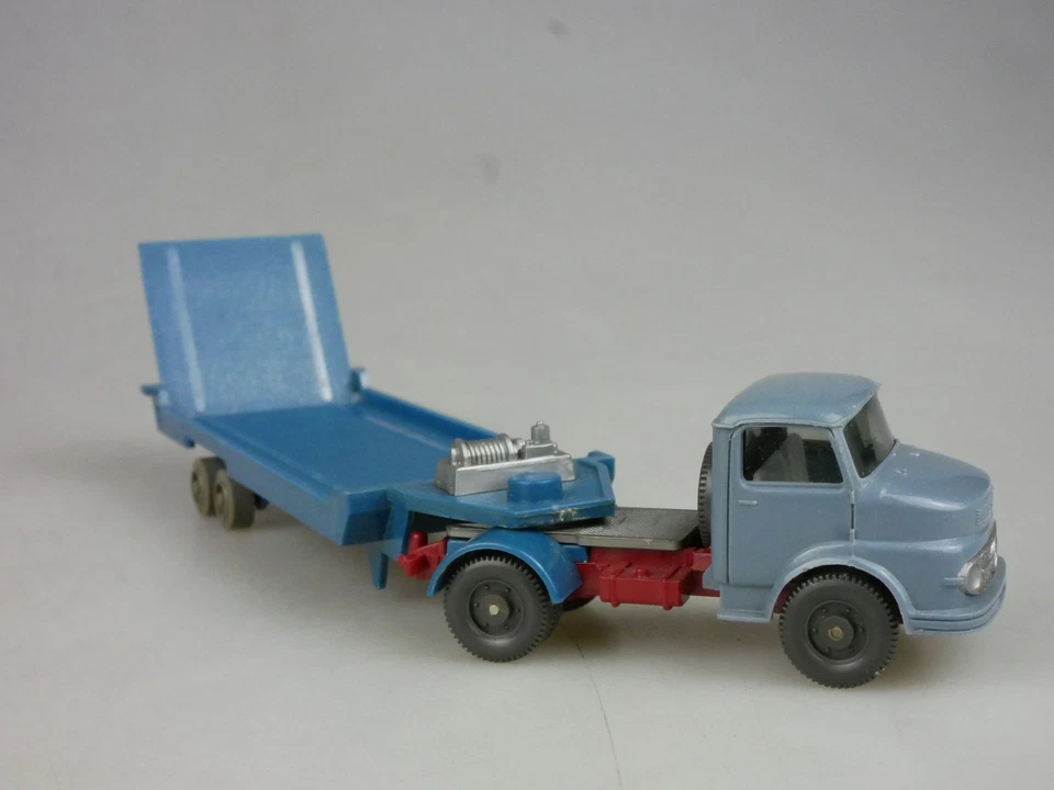 Wiking 1/87 H0 Saure 721/3 D Tieflader MB 1413 132186 - Bild 3 von 4