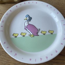 Border Fine Arts BEATRIX POTTER ~ JEMIMA PUDDLE-DUCK ~ Bowl 3D Design