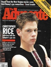 The Advocate magazine April 29, 2000  Christopher Rice