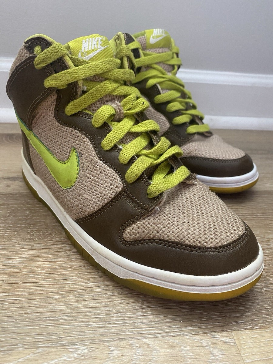 nike dunk high shrek