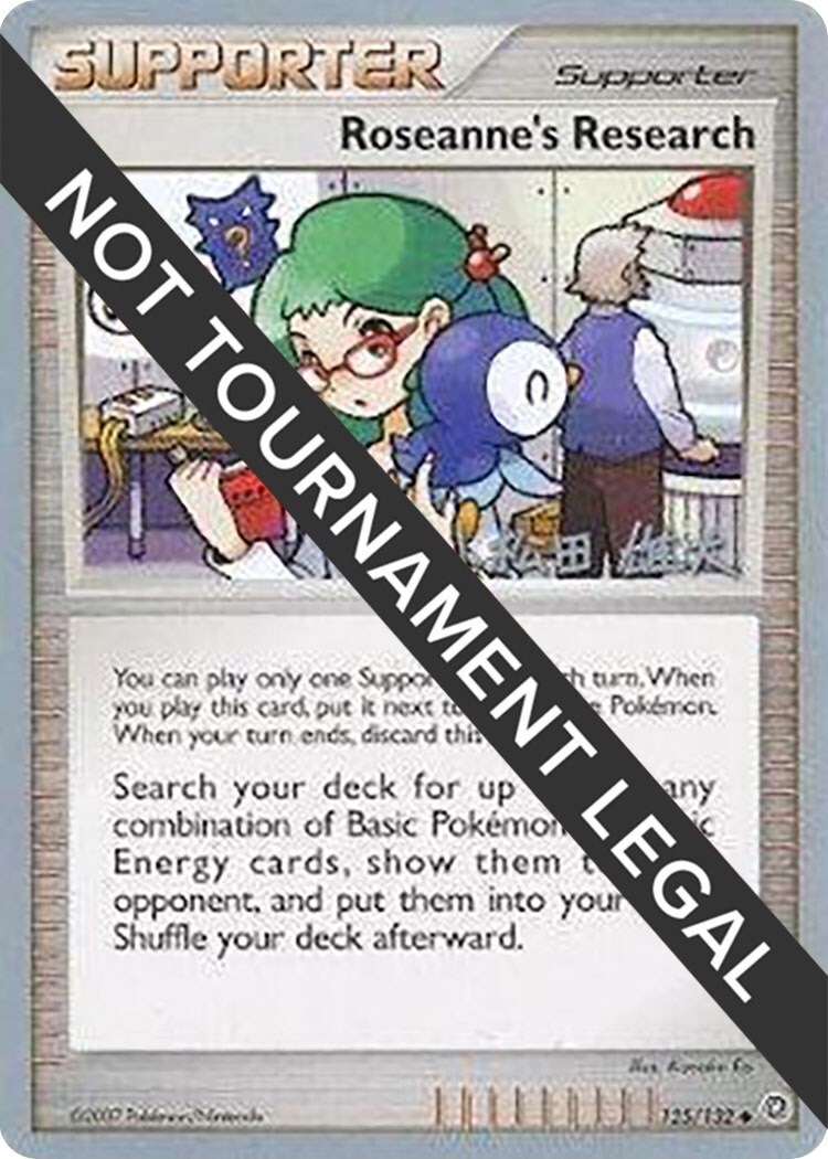 Roseanne's Research 125/132 World Championship Decks for