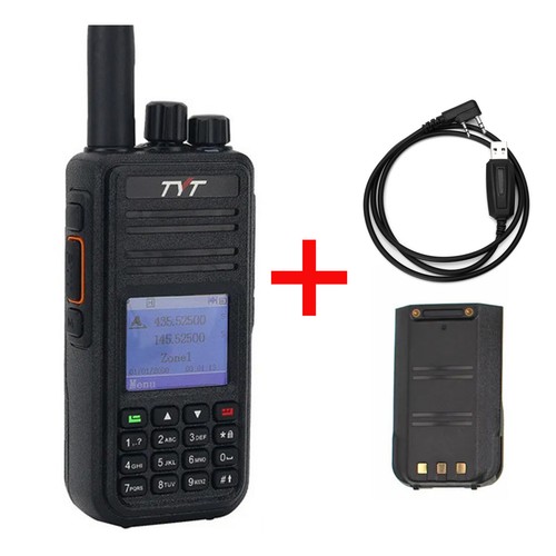 TYT MD-UV380 Walkie talkie radio prosciutto digitale analogico dual band VHF UHF DMR - Foto 30 di 42