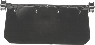 Axia Alloys SXS UTV 12'' Sun Visor Solid Black 2 Clamp Mounts Needed MODSVB-BK