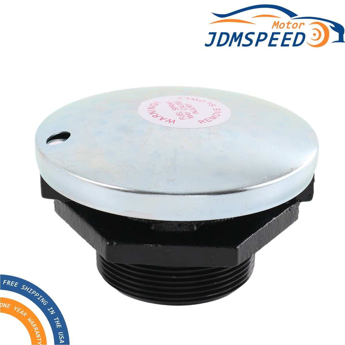 Steel Fuel Transfer Tank Vented Cap Replaces W/Threaded Neck Part