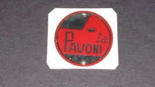 LA PAVONI 380000 FAMILY MIGNON EUROPICCOLA PROFESSIONAL LOGO STICKER LABEL