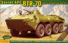 Ace Models 1/72 BTR-70 (EARLY PRODUCTION) SOVIET ARMORED PERSONNEL CARRIER