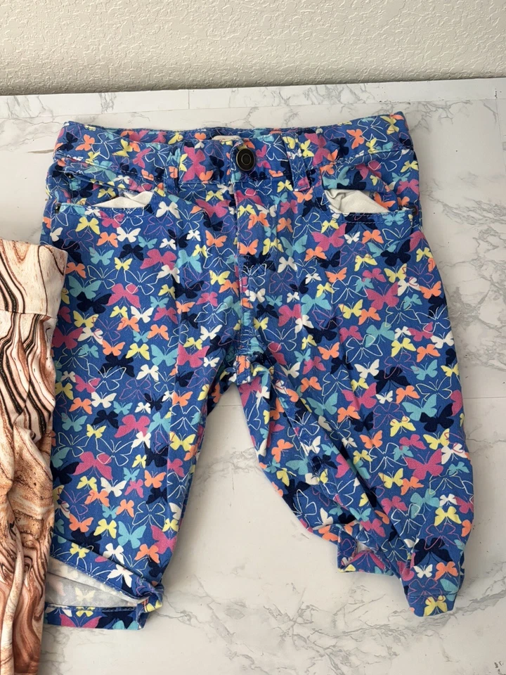 Lilly Est 1989 SHEIN Niñas Pantalones Cortos Denim Leggings Talla M 10/12 Lote de 3 K1 Foto 2 de 4