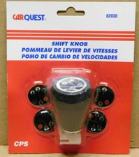 NEW Black Shift Knob with 3 4 5 Speed Manual Transmission Shifter Multi Pattern