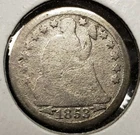 1853 With Arrows 10c Seated Liberty Silver Dime - Value Coin - SKU-T2999