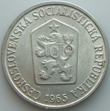 1965 Czechoslovakia 10 Haleru