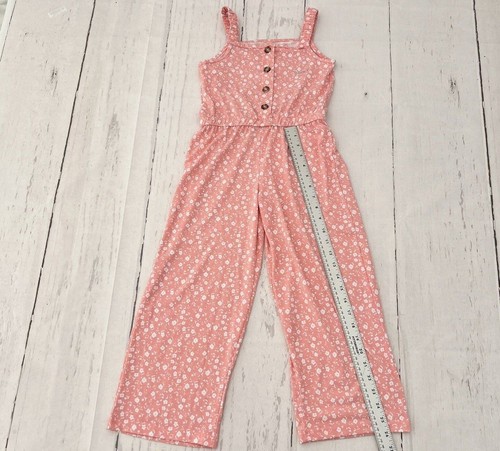DKNY Girl Floral Sleeveless Jumpsuit Size S(7) - Picture 7 of 8