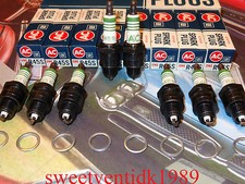 'NOS' AC - R45S Spark Plugs ... GTO, LeMans, Firebird, Tempest ... Made in USA
