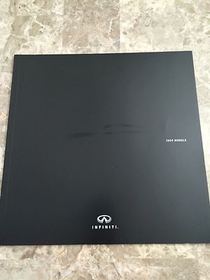 2009 Infinity ''Full Line'' 32-page Original Sales Brochure