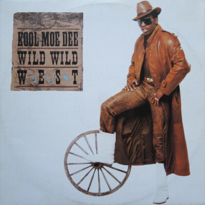Kool Moe Dee Wild Wild West Vinyl Single 12inch NEAR MINT Jive